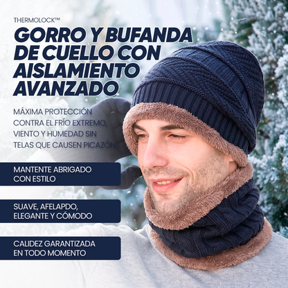Conjunto de Gorro con Bufanda con Tecnología ThermoLock™