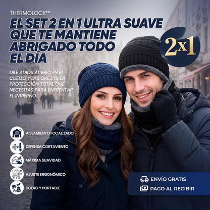 Conjunto de Gorro con Bufanda con Tecnología ThermoLock™