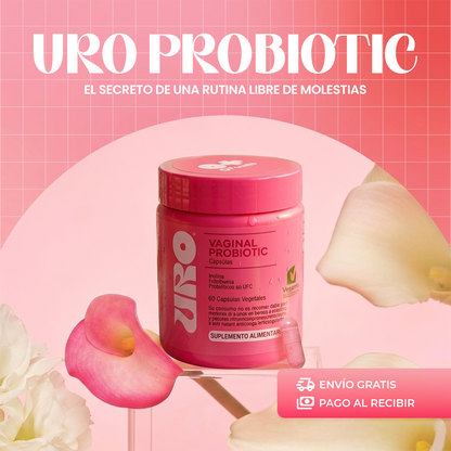 Recupera tu tranquilidad diaria sin cremas molestas ni óvulos incómodos con Uro Probiotic